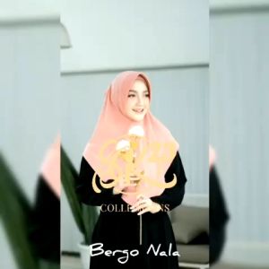 Hijab Bergo Jersey Nala Daily Kerudung Instan Bergo by SK23