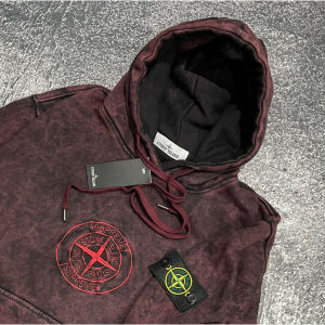 Jaket hoodie sandwash SUPrme X STONE ISLAND bordir FUll lable and tagg Free totebaggg