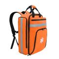 LIXADA First Aid Bag Multi-Pocket Empty Emergency Backpack First Responder Trauma Bag for Camping Hiking Traveling Vacation. 