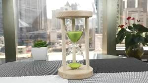 1/3/5/10/15/30 Minutes Wooden Hourglass Timer Home Living Room Desktop Decoration Children Birthday Gift Portable Sand Clock