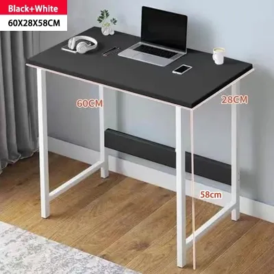 【COD】Study Table For Student Adult Small Table Space Saving Multi Purpose Laptop Desk Anti Collision Round Corners Durable Wood Top For Dormitory Tiny Room Home Study Workstation