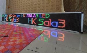 Running Text Full Colour 57x457Cm Videotron Wifi plus Lan Outdoor