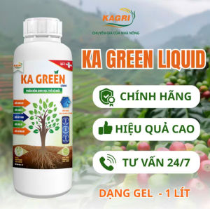 KAGREEN LIQUID Phân bón sinh học KA GREEN kích rễ bung đọt mập cành dày lá