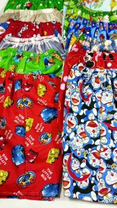 Paket 6 pcs Celana Pendek Anak Perempuan/ Celana Pendek Anak Karakter/ Bawahan