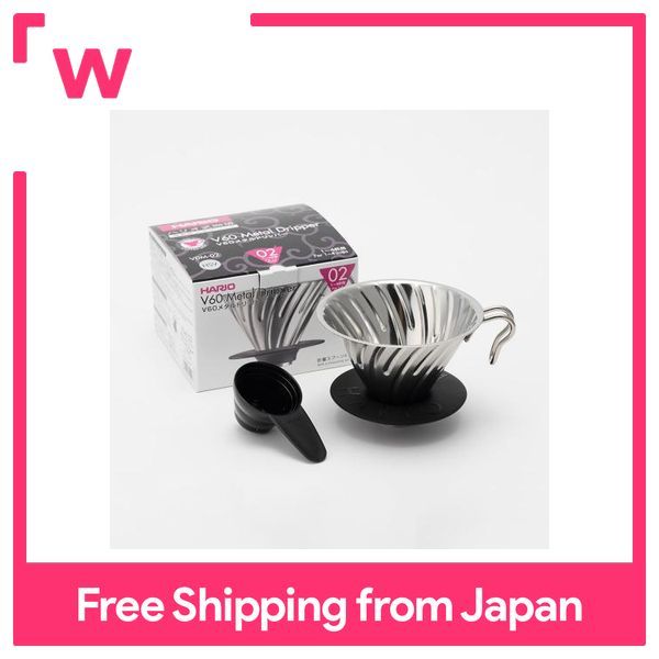 HARIO V60 VDM02HSV made in Japan for the metal Dripper dishwasher