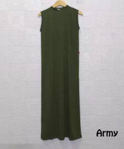 Inner Dress Dalaman Gamis Manset Polos Bahan moscrepe Premium / Gamis Singlet / Kutung Sleveles