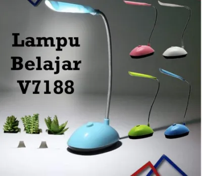 Lampu Belajar / Lampu Meja Belajar On Of / Lampu Belajar LED V 7188 DAIMURA STORE