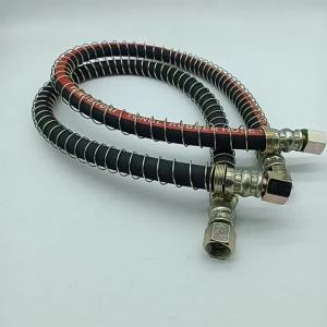 สายเบรกไฮดรอลิกสำหรับรถบรรทุกและรถกึ่งพ่วง สายเบรกเหล็กแรงดันสูง ป้องกันการระเบิด สายเบรกอากาศ [ จัดส่งฟรี ]