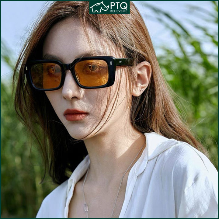 Kính Râm Kính Vuông Mới Kính Râm Retro Gọng Nhỏ Kính Râm Thời Trang Cá ...