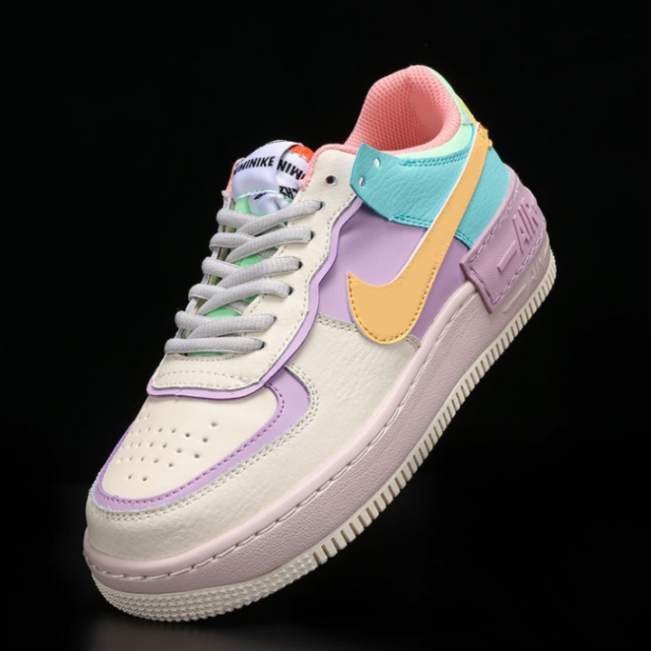 Giày Nike Air Force 1 shadow 7 màu,Full Box dành cho Nam Nữ, Giày Sneaker Nike af1 tặng kèm móc khóa