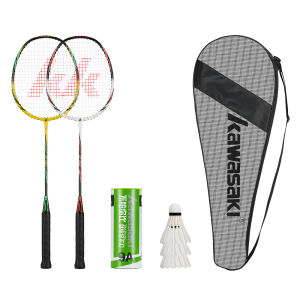 Kawasaki Badminton Racket 1U Aluminum Alloy Frame Badminton Racquet With String UP-0160 With Free Gift Shuttlecock2026
