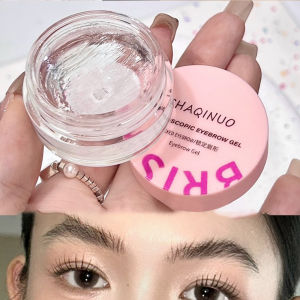 3D Transparent Wild Eyebrow Styling Gel Eyebrow Shaping Film Cream Waterproof Eyebrow Gel Soap Wax With Brush Setting Eye Makeup