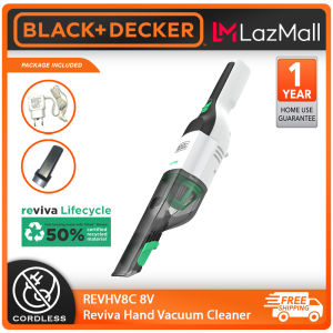 Black+Decker Reviva 8V Cordless Hand Vacuum Cleaner REVHV8C