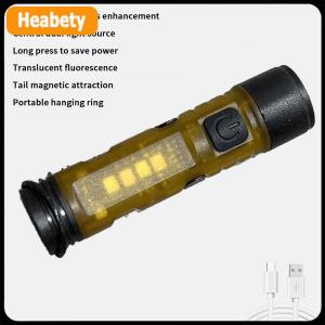 【2-3 days delivery】 Hat Clip Light Flashlights For Outdoor Night Sport Hands Release Pocket Caps Lamp Rechargeable Clip On Light