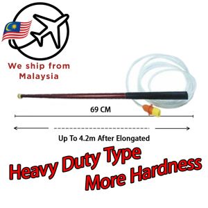 Metal Mart 4.2m 4.9m Batang Pam Racun Retractable Lance Spraying Rod Pesticide Spray Battery Sprayer Pump