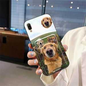 Waterproof Cat Phone Case For Huawei Y6 Pro 2019/Enjoy 9E Graffiti Durable Fashion Design Dirt-resistant Cartoon Cute