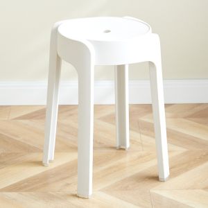 Europe Modern Kerusi Plastik Stool Plastic Chair High Quality Ready Stock Stackable Chair