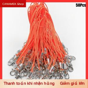 CS 50pcs Polyester dây tôm hùm Clasp điện thoại di động dây buộc dây cho Keychain thủ công handmade điện thoại dây đồ chơi tự làm đồ trang sức làm