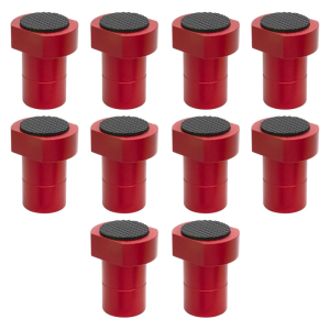 10Pcs Woodworking Jigs Workbench Peg Brake Stops Clamp 19/20mm Dogs Woodworking Table Limit Blocks
