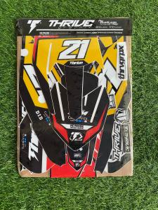 DECAL CUSTOM KTM FULL BODY SUPERMOTO DESAIN SIMPLE