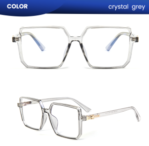 IOOI Eyewear -  Kacamata Kotak TR 90 Lensa Minus Anti Radiasi Blueray Pria/Wanita 648