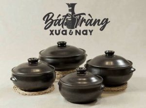 Âu Sứ Thố Sứ Nồi Sứ Kho Cá Đựng Cơm Canh Chịu Nhiệt Đun Trên Bếp Gas Bếp Củi 4 Size Gốm Sứ Cao Cấp Bát Tràng
