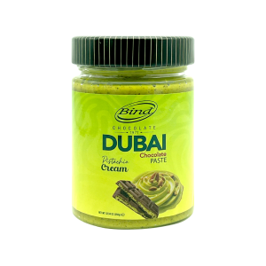 Bind Dubai Chocolate Paste Pistachio Cream 350g Rich & Creamy Dessert Topping with Luxurious Chocolate Flavor and Unique Pistachio Cream