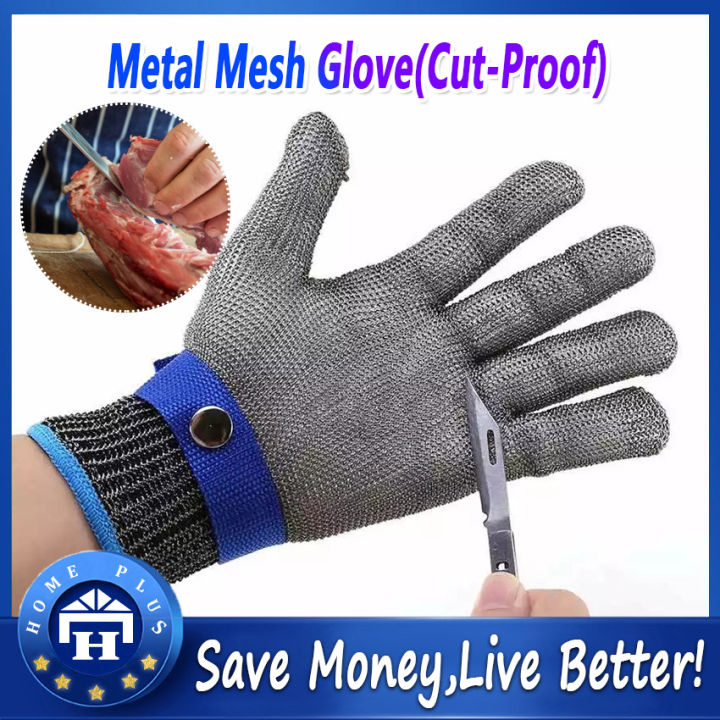 1PC Gloves Safety Cut Proof Stab Resistant Glove Stainless Steel Metal Mesh Butcher  Gloves