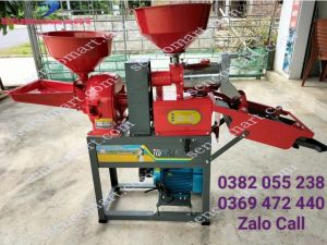 Máy xát gạo Toàn Phát TF555 ba chức năng sàng rung lọc sạn ba cấp