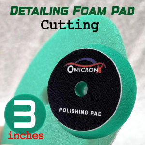 OmicronX 3 inches Detailing Foam Pad Beveled Edge Type High Quality Foam Pad for RO Polisher