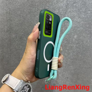 เคสสำหรับ Redmi Note 11 4G Redmi Note 11S Redmi Note 11 Pro 5G เคสศัพท์แบบแข็ง TPU ป้องกันการกระแทก ดีไซน์ใหม่สวยงาม แม่เหล็กพร้อมสายคล้อง CYDTGSBS01