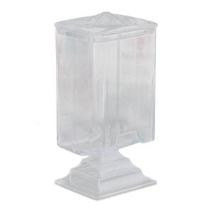 แผ่นกระดาษน้ำยาล้างเล็บเคสใส่ของกล่องวางของในห้องน้ำที่ยึดแผ่นผ้าฝ้ายแผ่นผ้าฝ้ายภาชนะแผ่นผ้าฝ้ายตู้