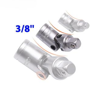 Đầu nối khẩu lắt léo công nghiệp C-MART 1/2 3/8 1/4 Đầu nối lắc léo cao cấp thép CR-V siêu cứng xoay tròn 360°