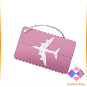 KANGBAN ป้ายแท็กอลูมิเนียมอัลลอยด์ แท็กติดกระเป๋า พวงกุญแจป้ายชื่อ Luggage Tag