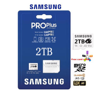 Samsung Super 512GB 2TB PRO Plus Micro SDXC With Adapter Card reader