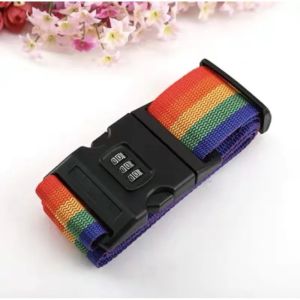 180cm Baggage Belt Travel Adjustable Luggage Suitcase Strap with Coded Lock Secure Lock