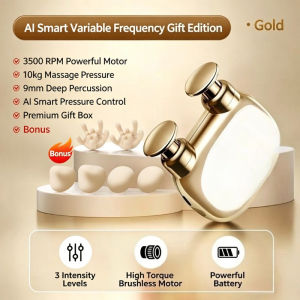 Mini Fascia Gun Muscle & Facial Massager Mini Pocket Neck Mask Gun Multi-purpose Portable Device for Women and Fitness