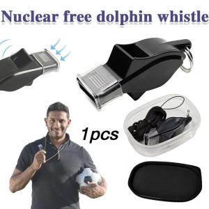 Dolphin Non-nuclear Referee Whistle High Frequency Basketball Football Match Sport Whistle Boxed