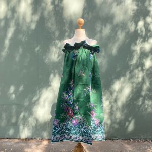 ผ้าถุงอาบน้ำมีจีบ ฟรีไซส์ สีสวย ลายชัด ไม่ต้องกลัวโป๊ ใส่แล้วน่ารัก(KJO03)