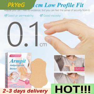 PkYeG 28Pcs Box Women Armpit Sweat Pads Underarm Summer Disposable Anti Sweat Stickers