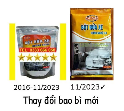 Bột rửa xe không chạm