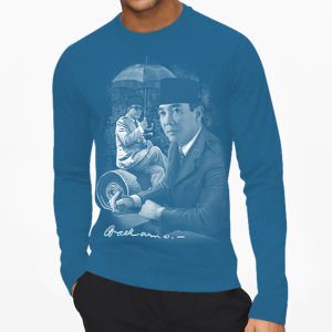 SOEKARNO 2 | Kaos Lengan Panjang Pria & Wanita | Distro | Sablon | Murah | Produk Lokal | CIAO.ID