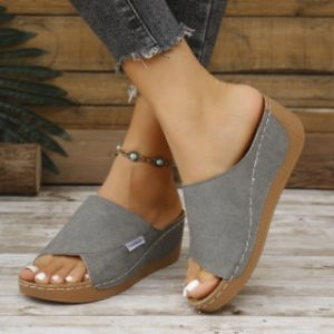 Free Shipping Plus-Size Wedge Sandals WomenS Summer New Collection Lightweight And Comfortable Sandals For Women