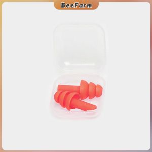 B.F. Silicone Swimming Ear Plugs Earplugs Earbuds Hearing Protect Safety EarPlugs With Box