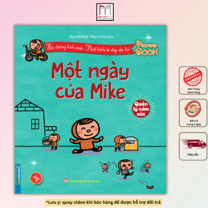 Sách - MIKE Phát triển tư duy cho trẻ - bồi dưỡng tính cách (sách bản quyền) (tặng kèm bài hát trong cuốn sách)