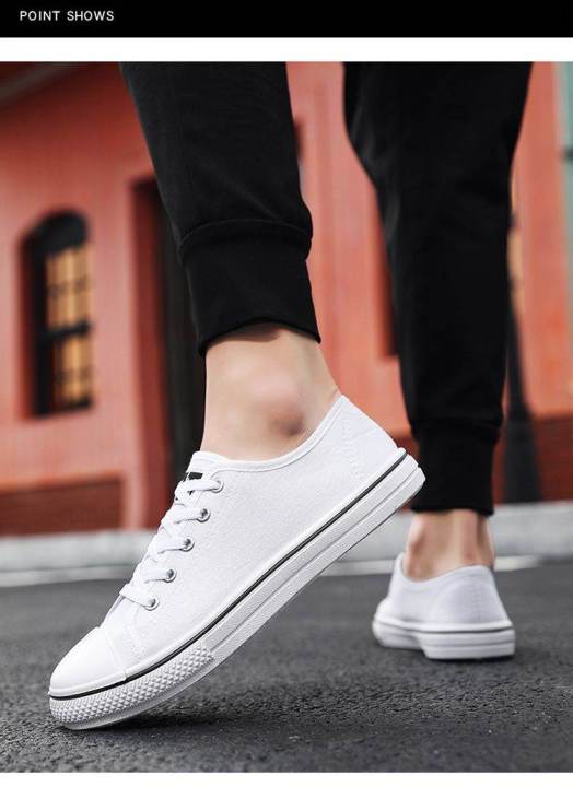 LACE UP CANVAS SHOES FOR MEN AND WOMEN LOWCUT Lazada PH