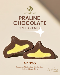 BennsEthicoa 50% Praline Chocolate Mango | Premium Chocolate | Chocolate Snack