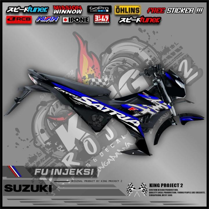 Striping Satria Fu Fi Injeksi HAYABUSA k2 Concept Style Lazada - Main Image