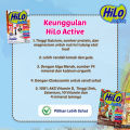 HiLo Active Chocolate 1000g - Susu Dewasa Tinggi Kalsium Sumber Protein Mineral Organik Alga Merah. 