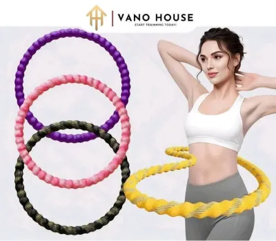 Dây Lắc Eo Hula Vòng Lắc Eo Bọc Vải - Nặng 2.5kg - 3kg - 3.5kg